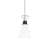 Chandra 15.18W 1 LED Mini Pendant 14 Inch Tall and 8 Inch Wide by dweLED - PD-87214