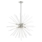 Uptown 8 Light Large Foyer Chandelier by Livex - 48828