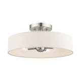 Venlo Four Light 14 Inch Wide Semi Flush Mount by Livex - 46037