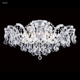 Maria Theresa Grand 60W 8 Light 32 Inch Wide Flush Mount by James Moder - 91810GL
