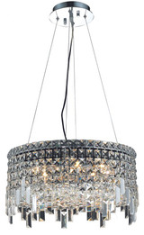 Maxime 12 Light Small Chandelier by Elegant V2031D20 - V2031D20