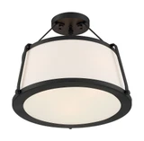 Cutty 3 Light 15.5 Inch Wide Flush Mount by Nuvo - 60-699-3SF