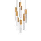 Cinema 56W 9 4CCT LED Pendant 16 Inch Tall and 17 Inch Wide by Modern Forms - PD809R