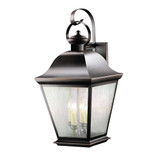Mount Vernon 4 Light Outdoor Wall Lantern by Kichler - 9704