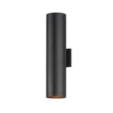 Outpost 2 Light Contemporary Outdoor Wall Lantern 22 Inch Tall by Maxim - 26109