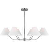 Burke 6 Light Oversized Chandelier by Visual Comfort Studio - DJC1016