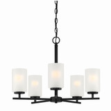 Carmine 5 Light Medium Chandelier by Designers Fountain - D239M-5CH