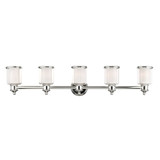 Middlebush 5 Light Vanity Light by Livex - 40215