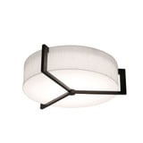 Apex 2 Light 14.25 Inch Wide Flush Mount by AFX - APF1214MB