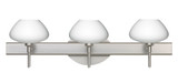 Peri 3 Light Vanity Light 22.5 Inch Wide by Besa - 3SW-PERI