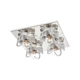 Shea 4 Light 11 Inch Wide Flush Mount by Mitzi - H410504