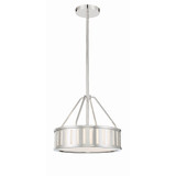 Kendal 3 Light Chandelier 13.75 x 15.5 Inch by Crystorama - KEN-8303
