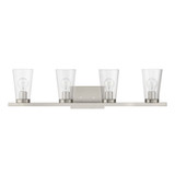 Cityview 4 Light Vanity Light by Livex - 17624