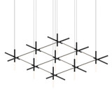 Labyrinth 1 LED Pendant 18.75 Inch Tall and 74.25 Inch Wide by Sonneman - 2105