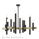 Helsinki 12 Light Oversized Chandelier by Livex 49997 - 49997