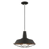 Metal Shade 1 Light Small Chandelier by Livex 41184 - 41184