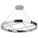 Dante 40W 1 LED Light Large Pendant by Dainolite - DNT-2440LEDC