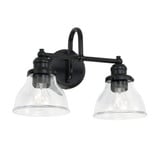 Baxter 2 Light Industrial Vanity Light by Capital - 8302CH-461