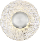 Riverbed 11W 1 LED 10.25 Inch Wide Round Flush Mount by Nuvo - 62-149-ROF