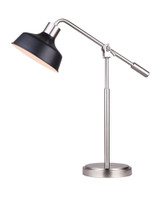 Bello 1 Light Table Lamp 25 Inches Tall and 7.5 Inches Wide by Canarm Inc - ITL1055A25