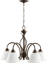 Spencer 5 Light Large Pendant by Quorum - 6410-5
