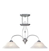 Home Basics 4 Light Mini Foyer Chandelier by Livex - 4171