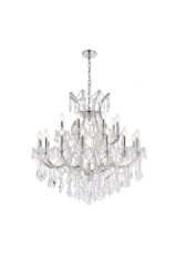 Maria Theresa 24 Light Oversized Chandelier by Elegant 2800D36 - 2800D36