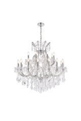 Maria Theresa 24 Light Oversized Chandelier by Elegant 2800D36 - 2800D36