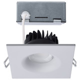 10W LED Direct Wire Square Downlight with Remote Driver by Satco - S11633R1
