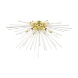 Utopia 6 Light 25.75 Inch Wide Flush Mount by Livex - 41251