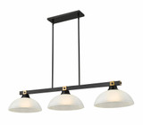 Bronte 3 Light Billiard 8.25 Inch Tall and 13.5 Inch Wide By Z-Lite - 1955-3MB-135