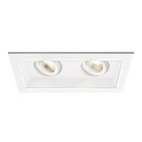 Mini Multiples 22W 25 deg 90CRI 2 LED Airtight Housing 4.75x6 Inch by WAC - MT-3LD211R-F930