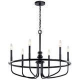 Capitol Hill 6 Light Large Chandelier by Kichler - 52304