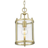 Payton 1 Light Small Pendant by Golden - 1157-M1L