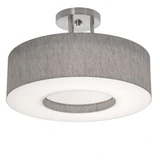 Montclair 2 Light 15 Inch Wide Semi Flush Mount by AFX - MCF1524MBSF