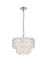 Emilia 4 Light Medium Pendant by Elegant - 1780D15