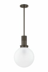 Tobias 1 Light Medium Pendant 11.75 Inch Wide by Troy - F4612