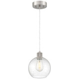 Port Nine 9W 1 LED Pendant 9.5 x 7.5 Inches by Access 63142LEDDLP-BS - 63142LEDDLP-BS