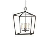 Denison 4 Light Large Pendant 41 Inch Tall by Currey Company - 9000-LDEN