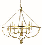 West Town 8 Light Oversized Foyer Chandelier by Framburg - 5688