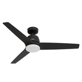 Malden 3 Blade Ceiling Fan with Light Kit 52 Inch Wide by Hunter Fans - 53546