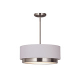 Tate 1 Light Medium Pendant by Justice Design - FAB-4475