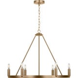 Mirla 6 Light Chandelier 28 Inch Wide by Generation - GLC2016