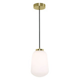Olivia 13W 1 LED Pendant 11 Inch Tall and 7 Inch Wide by AFX - OLIP07LAJUD