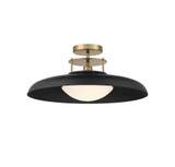 Gavin 1 Light 20 Inch Wide Semi Flush Mount by Savoy House - 6-1685-1