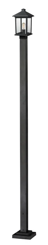 Portland 1 Light Outdoor Post Mount Lantern 9.25 x 109.38 Inches by Z-Lite - 531-PPL
