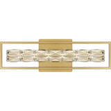 Dazzle 21W LED Bath Vanity 7.25 Inch Tall and 24 Inch Wide by Quoizel - PCDZ8524