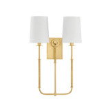 Glenmont 2 Light Wall Sconce 21 Inch Tall and 14 Inch Wide by Hudson Valley - 2072
