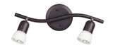 James  2 Light Track Light 7.13 In Tall and 15 In Wide by Canarm Inc - IT356A02BPT10
