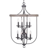 Gulliver 8 Light Large Pendant by Progress - P500158